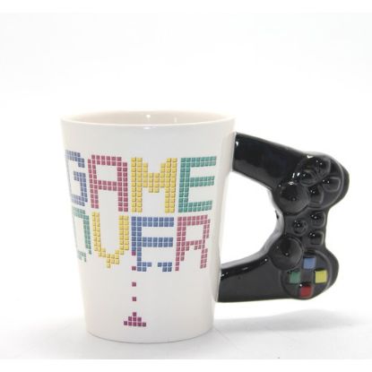 Game Over Porselen Kupa Bardak Model 1  resmi
