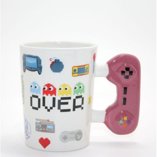 Game Over Porselen Kupa Bardak Model 2  resmi