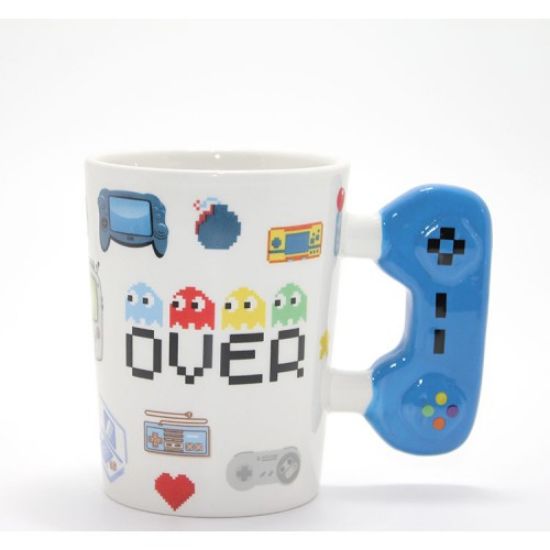 Game Over Porselen Kupa Bardak Model 3  resmi