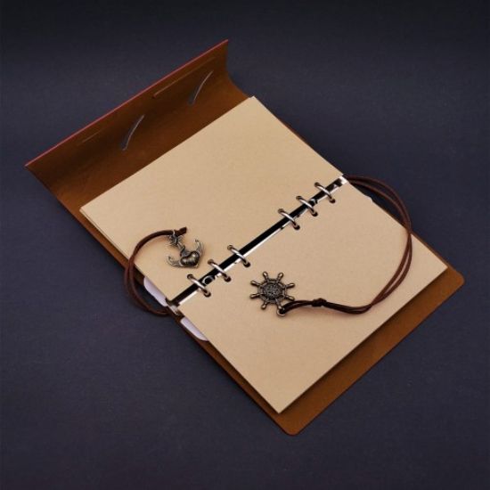 Gri Defter Ve Beyaz Kalem Kutulu Set resmi