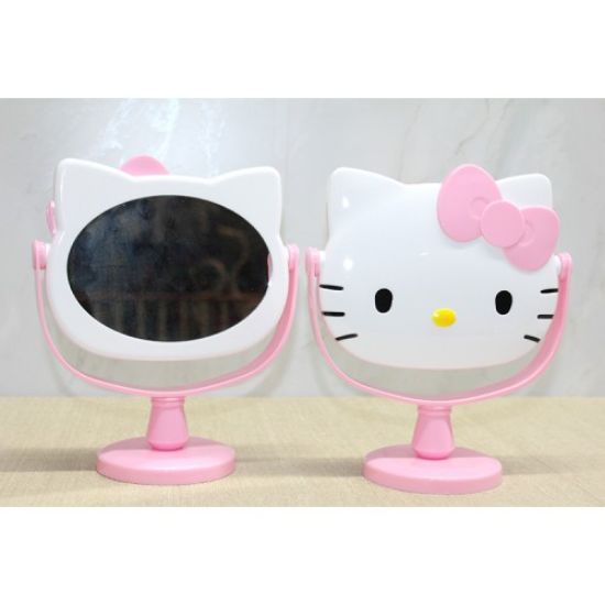 Hello Kitty Masaüstü Ayna Pembe Renk  resmi