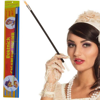 Uzun Sigara Ağızlık Retro Parti Aksesuarı resmi