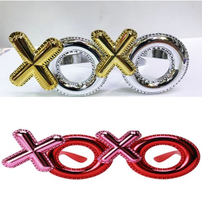Xoxo Parti Gözlüğü 2 Renk 2 Adet resmi