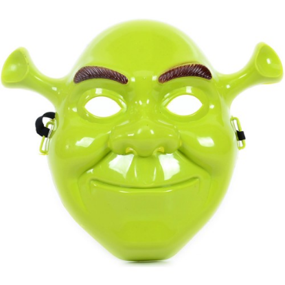 Yeşil Shrek Maskesi resmi