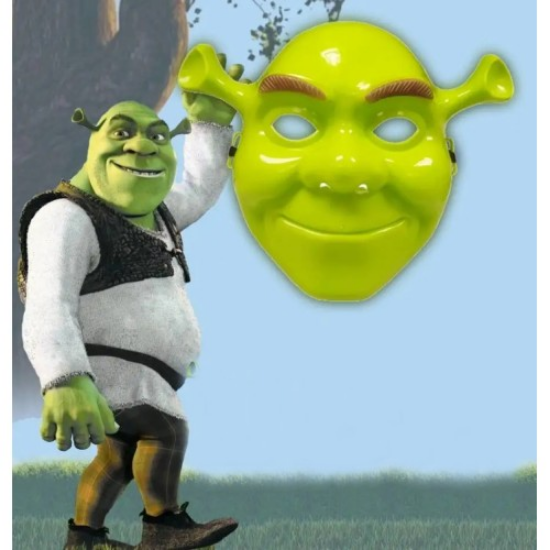 Yeşil Shrek Maskesi resmi