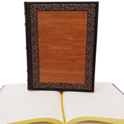 Ahşap Deri Defter resmi