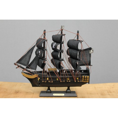 Ahşap Korsan Gemisi 24x22 cm  resmi