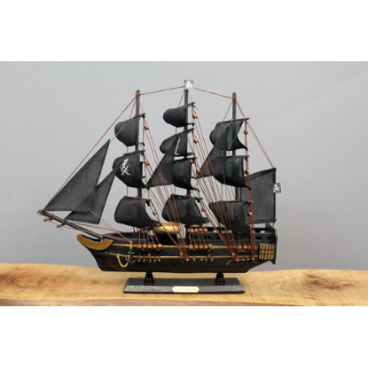 Ahşap Korsan Gemisi 38x45 cm resmi