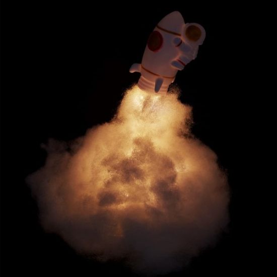Kendin Yap Uçan Astronot Tasarımlı Gece Lambası resmi