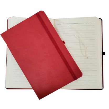 Kırmızı Renk Termo Deri Defter resmi