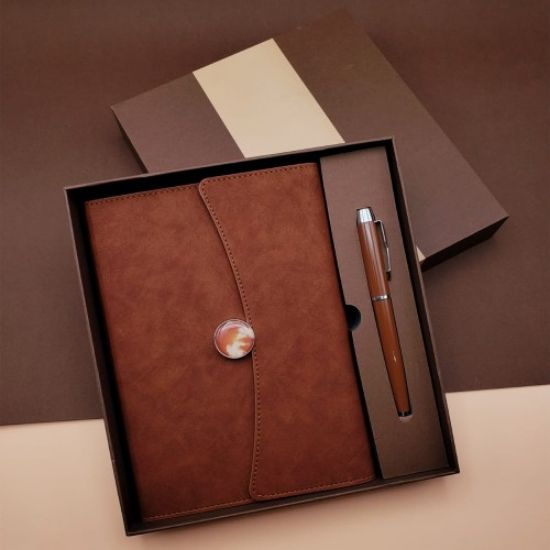 Kutulu Defter Kalem Set resmi