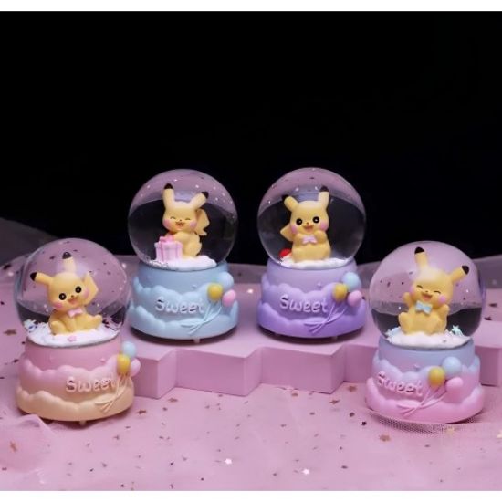 Pokemon Işıklı Kar Küresi 7 Cm  resmi