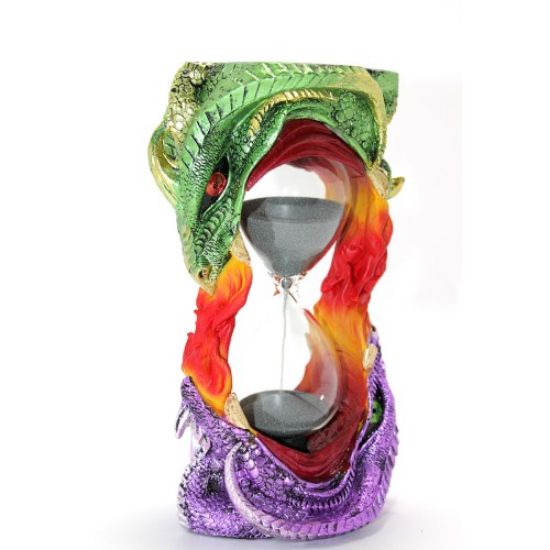 Polyester Dragon Tasarımlı Kum Saati Model 1 resmi