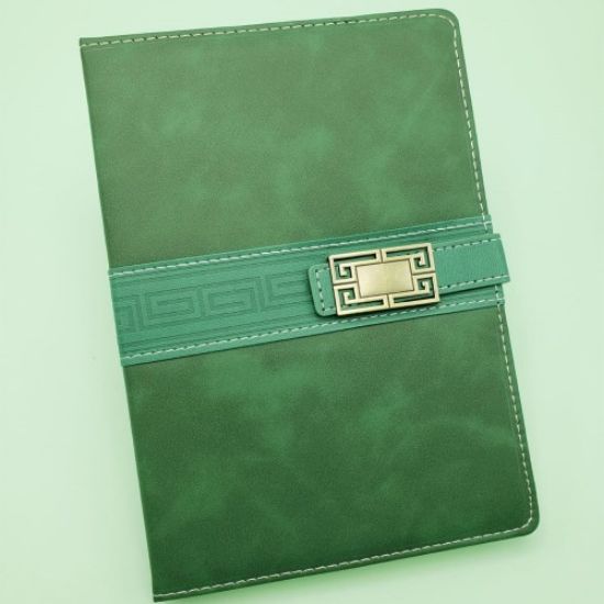 Tarihsiz Ajanda Defter Yeşil Renk  resmi