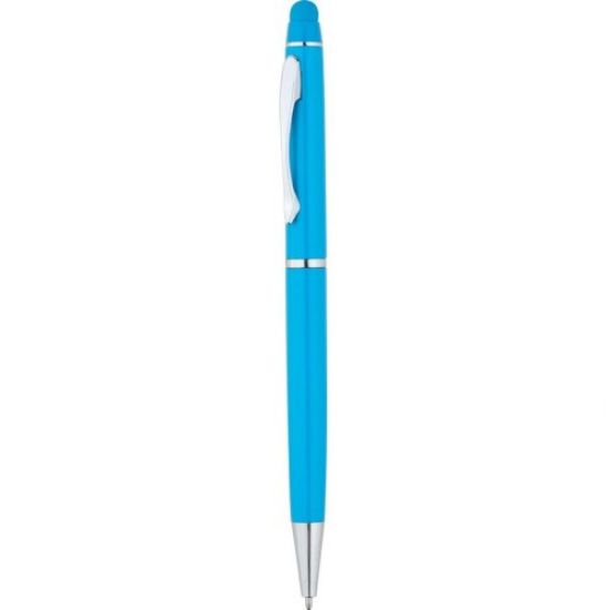Touchpen Dokunmatik Turkuaz Metal Kalem resmi