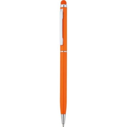 Tükenmez Touchpen Turuncu Kalem resmi