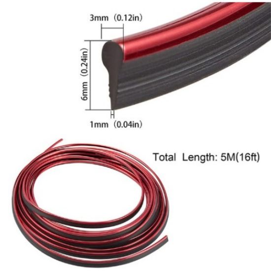 Araba Dekorasyon 5 Metre Şerit Trim resmi