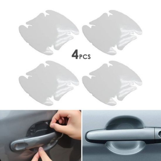 Araba Kapı Kolu Koruyucu Film (4lü Set) resmi