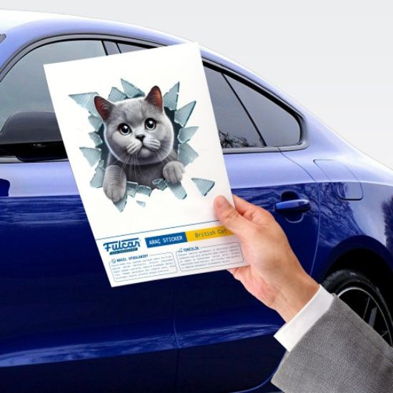 Fulcar British Araç Stickerı resmi