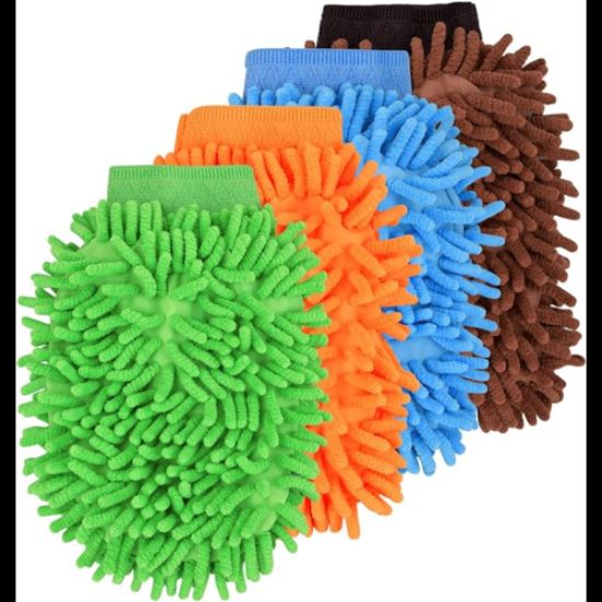 Mikrofiber Araç Yıkama Eldiveni resmi