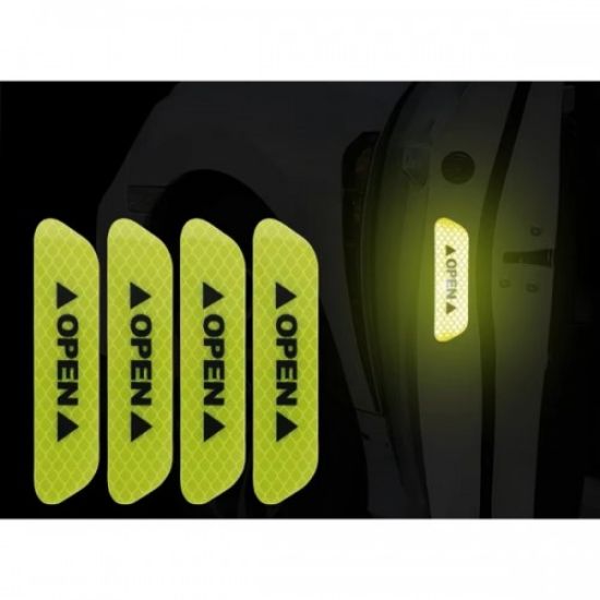 Reflektif Araç Kapı Stickerı resmi