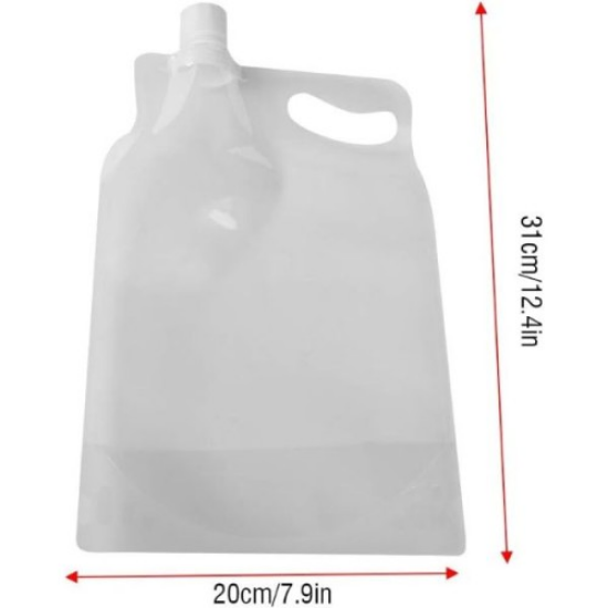 Plastik Kapaklı Su Torbası 1 Litre resmi