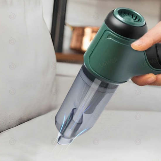 Air Blower Araba Süpürgesi Yeşil resmi