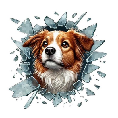 Fulcar Australian Shepherd Araç Stickerı  resmi