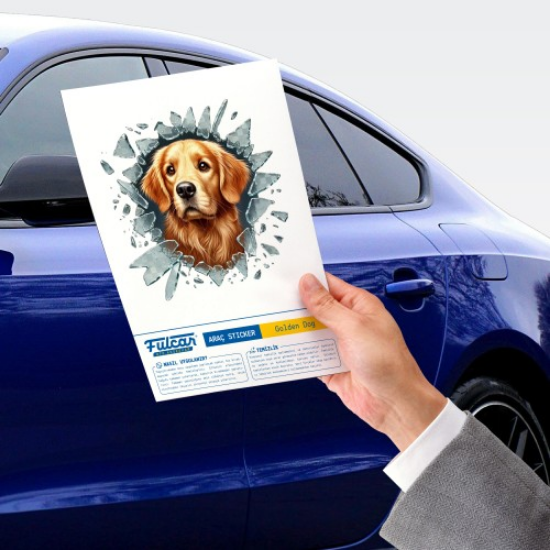 Fulcar Golden Araç Stickerı resmi