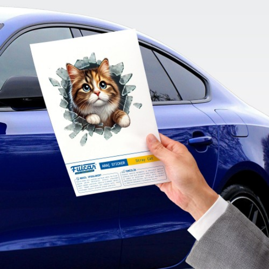 Fulcar Stray Araç Stickerı resmi