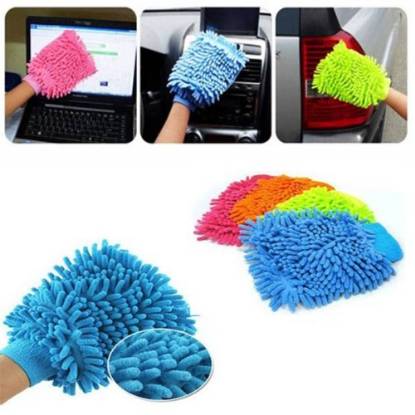 Mikrofiber Araç Yıkama Eldiveni resmi