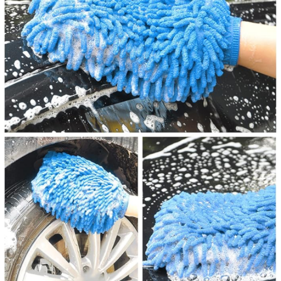 Mikrofiber Araç Yıkama Eldiveni resmi