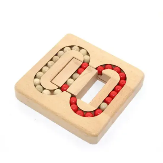 Ahşap Eğitici Rubik Küp Oyunu  resmi