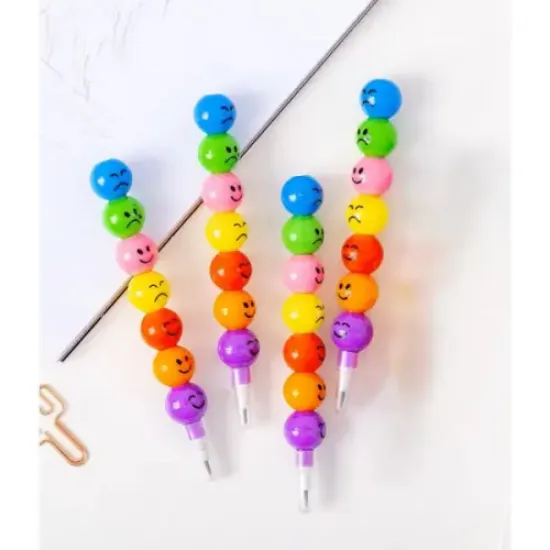 Emojili Yumurtlayan Kalem Seti 4'lü resmi