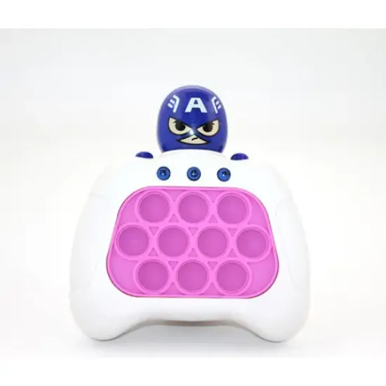 Işıklı Müzikli Pop-It Captain America Tasarımlı resmi