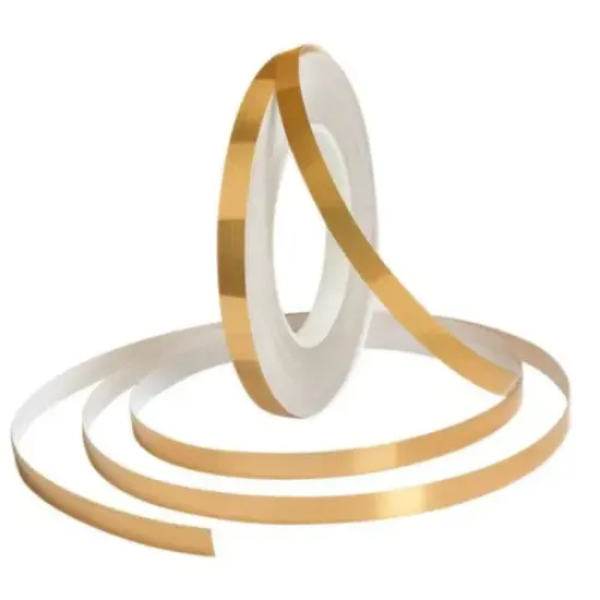 1 cm 50 Metre Gold Fayans Arası Şerit Bant resmi