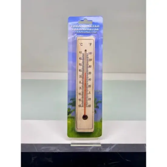 Ahşap Termometre resmi