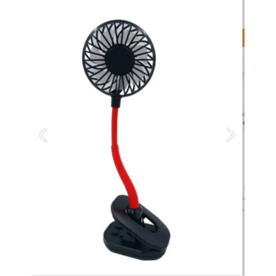 Ayarlanabilir Kıskaçlı Masa Üstü Mini Vantilatör resmi