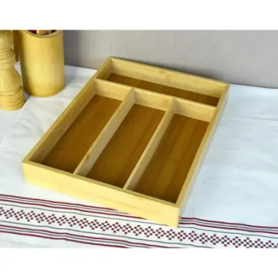 Bambu Çekmece İçi Kaşıklık  resmi