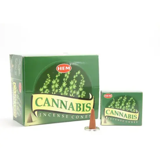 Cannabis Aromalı Konik Tütsü resmi