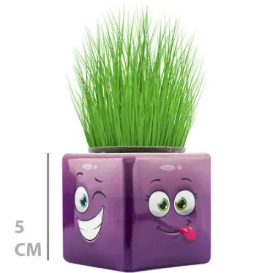 Çim Adam Mini Küp Emoji Figürlü 1 Adet resmi