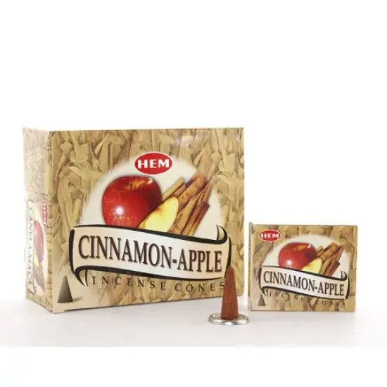 Cinnamon Apple Aromalı Konik Tütsü resmi