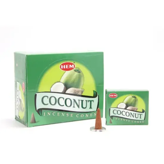 Coconut Aromalı Konik Tütsü resmi