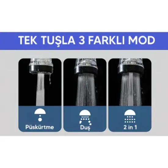 Çok Fonksiyonlu Musluk Başlığı  resmi