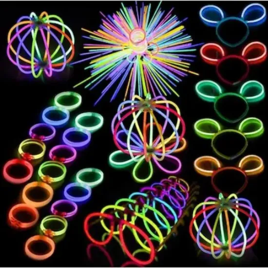 Glow Stick - Fosforlu Çubuk 100 Parça resmi