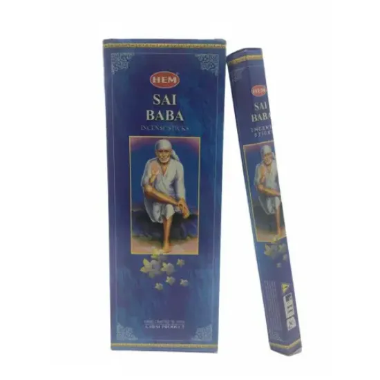 Hem Sai Baba Aromalı Çubuk Tütsü resmi