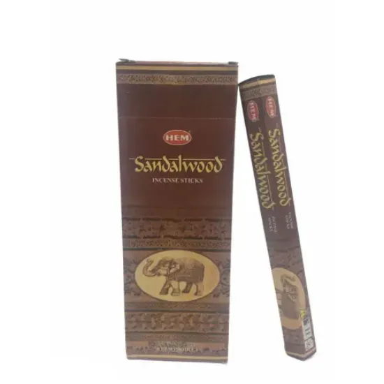 Hem Sandalwood Aromalı Çubuk Tütsü resmi
