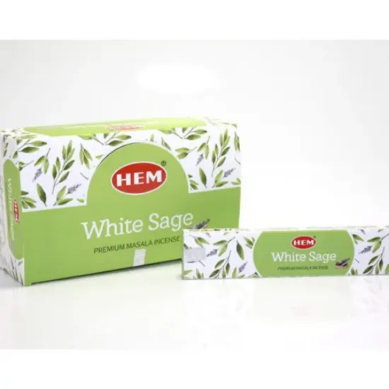 Hem Universal White Sage Aromalı Masala Tütsü  resmi