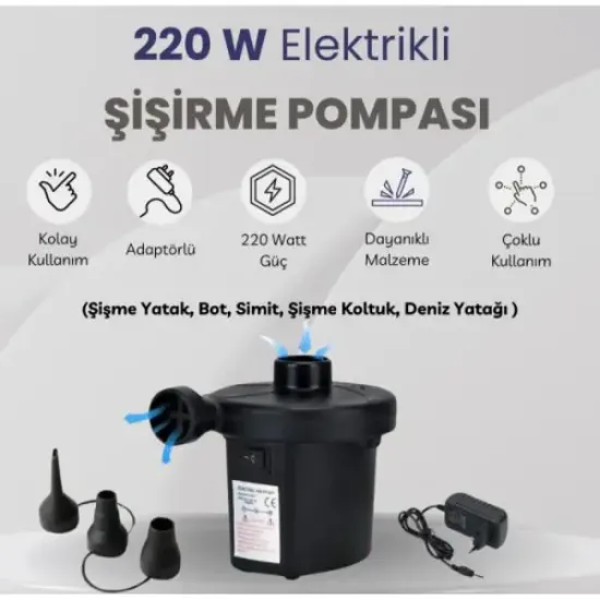 İki Yönlü Elektrikli Hava Pompası resmi