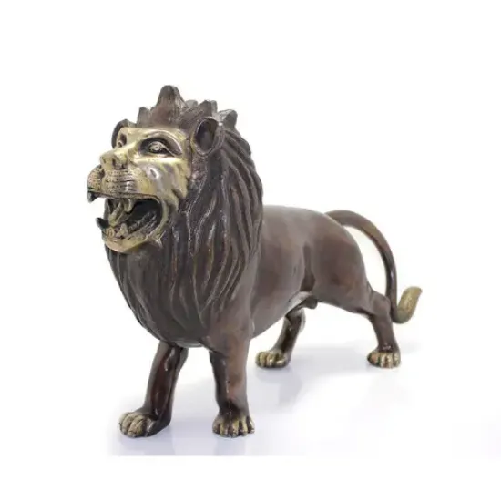 Metal Aslan Biblosu 60 Cm  resmi